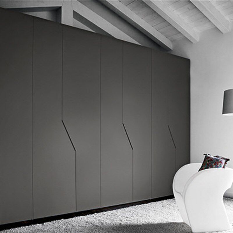 定制整体衣柜简约现代卧室组合开门衣柜板式家具四门木质北欧衣橱