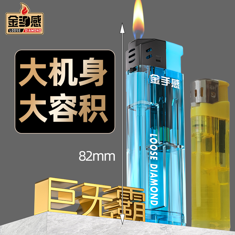 【巨無霸】大容量透明一次性火機