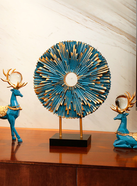 欧式创意鹿摆件家m居饰品北厅电视柜玄关酒柜装饰乔迁新居礼品