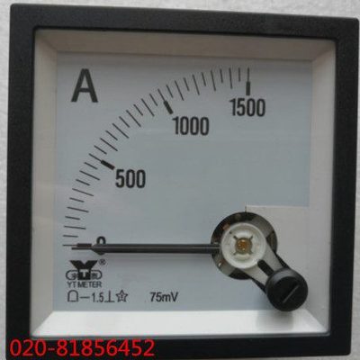 SD-72 指针直流电流表SD72-1500A 75MV  2000A 2500A 3000A 4000A