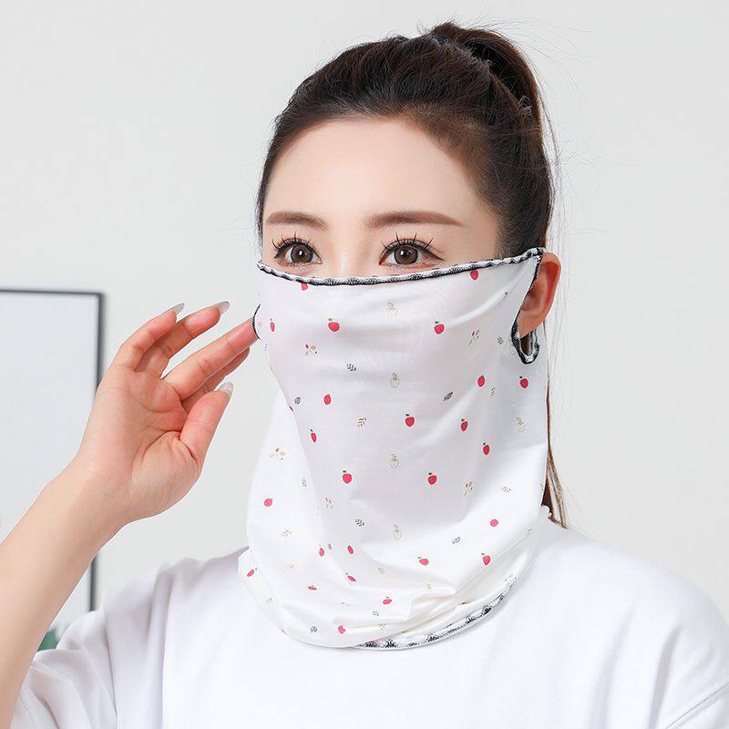 夏季单层薄款透气护脖颈防