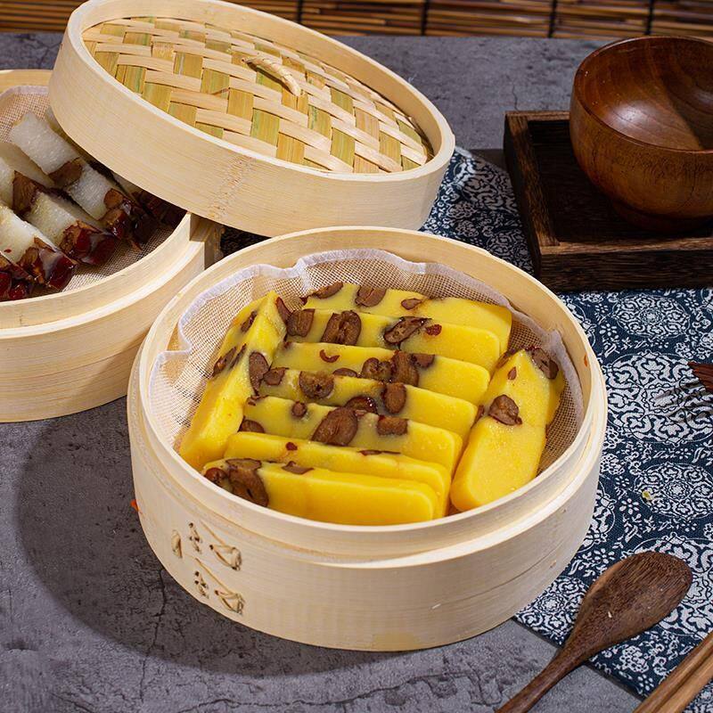 竹编蒸笼制家用屉饺锅小号