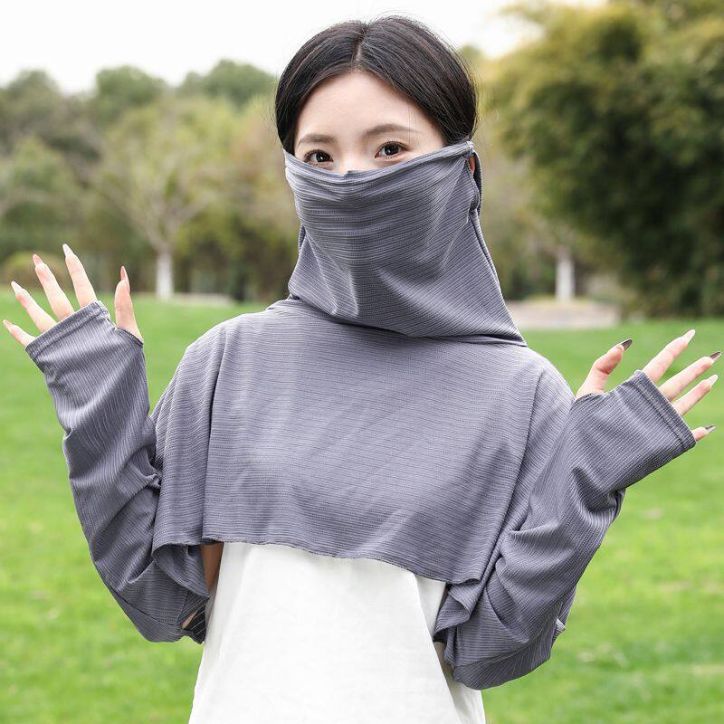 防晒衣女外穿半身夏季骑车