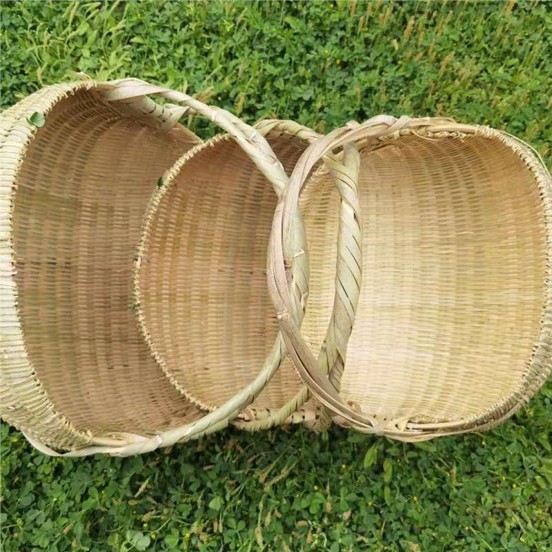 农家纯手工大号水果洗菜竹