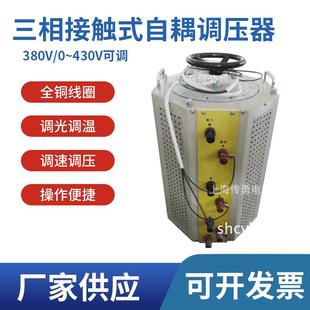 调压器厂家380V自耦调压器TSGC2 30KVA三相调压器 TSGC2J