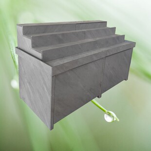 水果中岛柜百果园波浪中间实木堆水果柜子店货架阶梯弧形头台展示