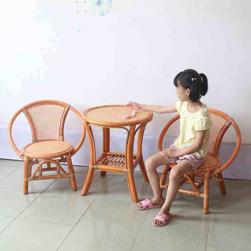 小凳子矮凳子小藤椅小餐椅乘凉家用椅小桌椅真藤椅靠背椅藤编椅子,住宅家具,阳台椅,淘宝优惠券,粉丝福利购,淘宝优惠卷