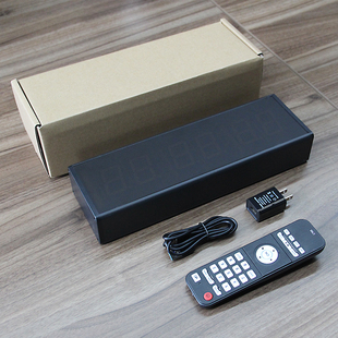 驰泰会议演讲辩论比赛专业计时器LED充电双面大屏幕倒计时提醒器