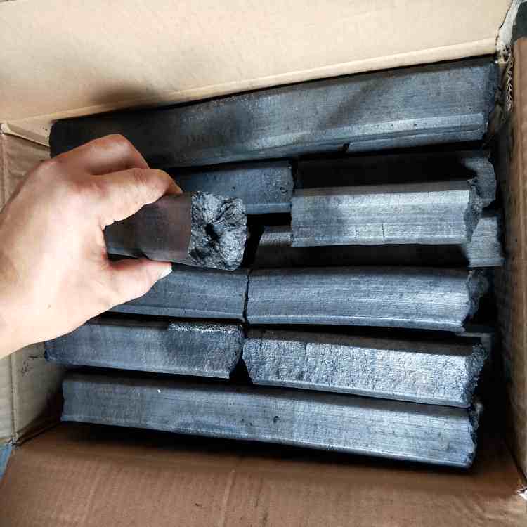 100斤批量烧烤炭高温竹炭商用滴油不起火无烟环保炭户外烤火木碳