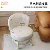 万向轮小凳子滑轮矮凳家用客厅靠背椅子宝宝学步椅入户换鞋 凳圆凳