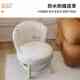 万向轮小凳子滑轮矮凳家用客厅靠背椅子宝宝学步椅入户换鞋 凳圆凳