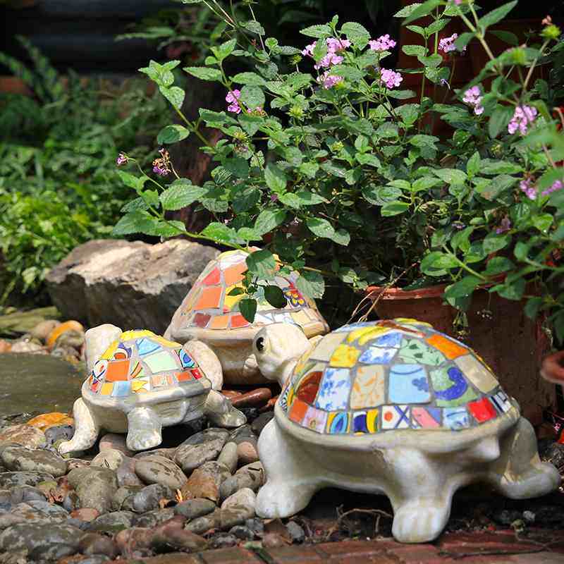 玫瑰小镇 花园装饰摆件兔子乌龟蜗牛庭院草地小动物创意落地造景,家居饰品,户外/庭院摆件,淘宝优惠券,粉丝福利购,淘宝优惠卷