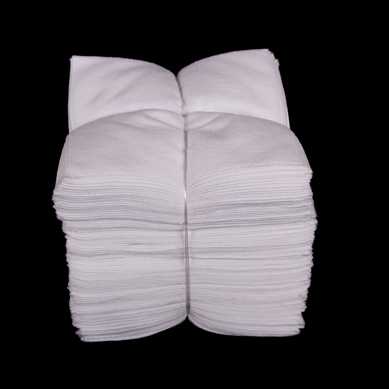 白色方巾酒店餐厅擦手商用厨房清洁家用懒人抹布毛巾论斤卖一次性