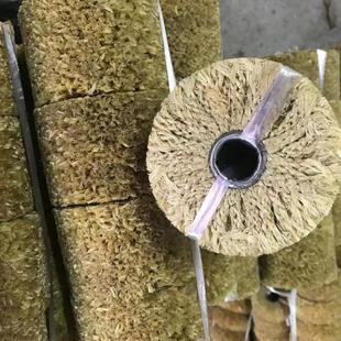 抛光轮打磨头麻布轮弯抛麻轮不锈钢勺子内抛配件镜面磨光亮