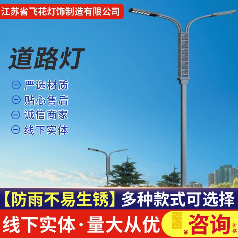 厂家供应道路灯杆道路照灯杆太阳能LED路灯杆高速户外市电路灯