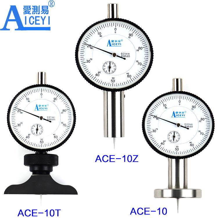 直销10mm线路板切割槽PCBV-CUT孔沟槽T型百分指针深度规