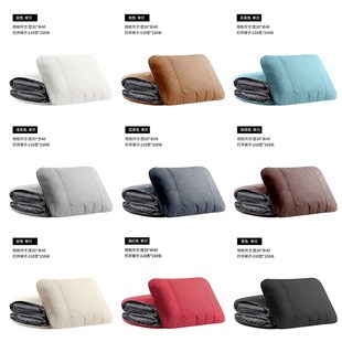 汽车抱枕被子两用空调被腰靠枕宝马奥迪车载通用毯子可折叠