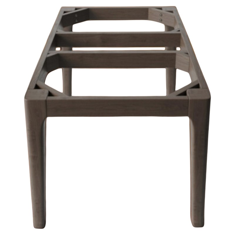 岩板瓷砖餐桌脚办公桌架实木支撑底座北欧书桌桌子支架大理石桌腿