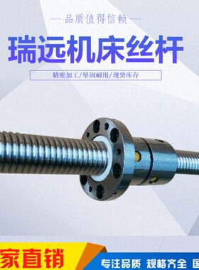 浙江瑞远数控机床滚珠丝杠FD2004*410,FD2004*510,FD2004*430