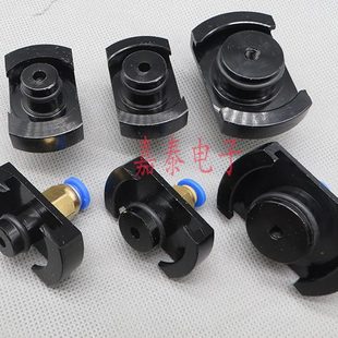 点胶机针筒连接器5 55CC铝合金转接头金属盖适配器针筒配件