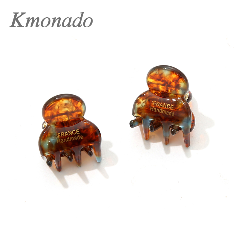 Kmonado简约百搭可爱精致迷你刘海小抓夹盘发醋发抓发夹侧边夹