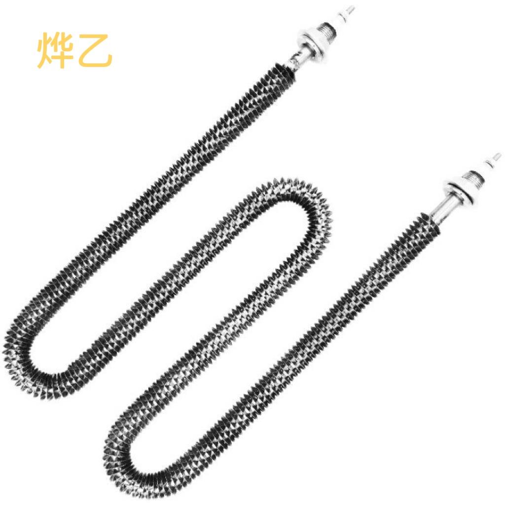 U/WM型翅片干烧加热管220V烘烤箱烘干机发热管散热片式电热管380V