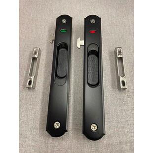 90不锈钢门窗勾锁窗锁铝合金双面钩推拉门平移落地门锁单面勾锁扣