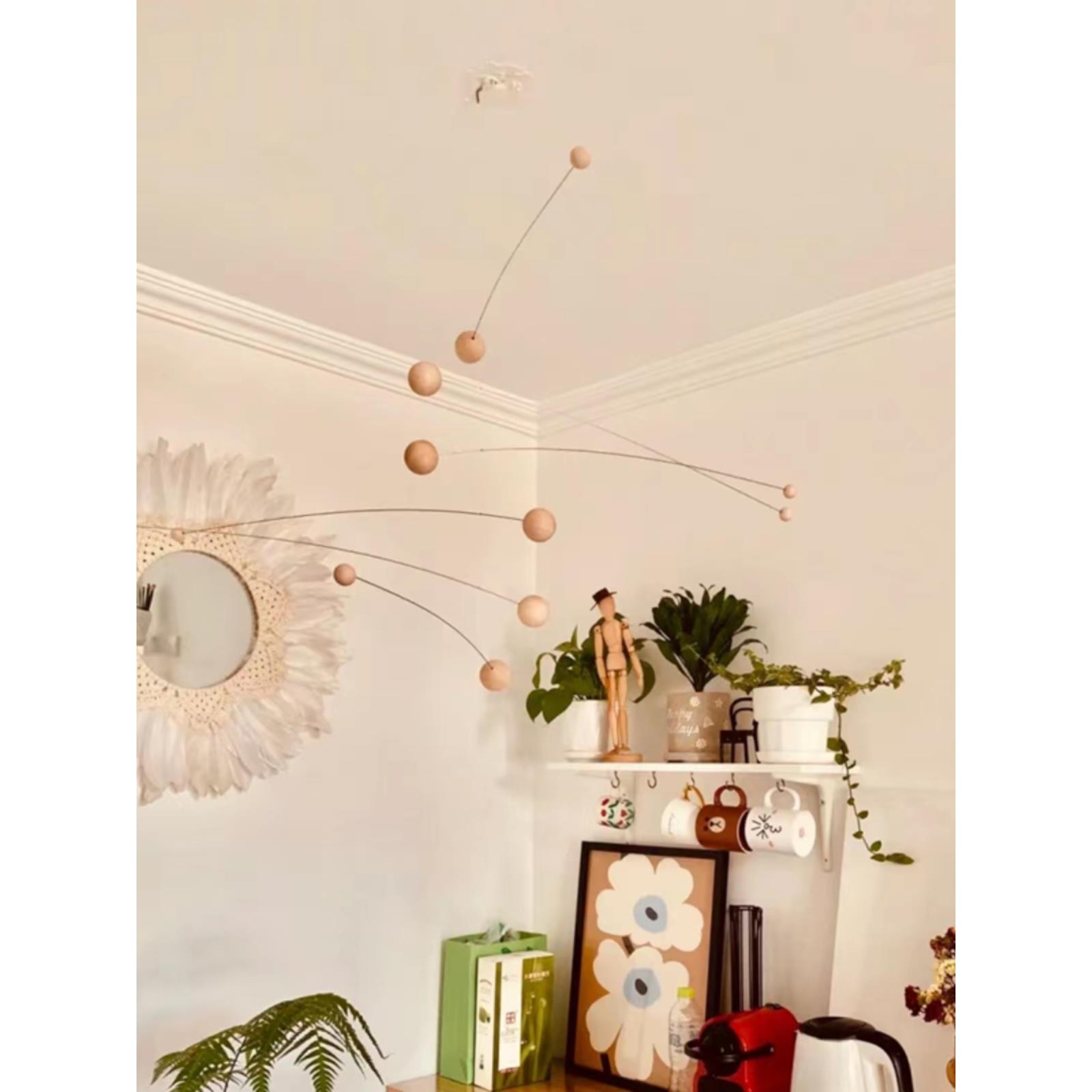 平衡吊饰简约ins北欧装饰挂件悬挂风铃创意家居礼品手工diy材料包