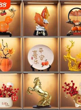 现代酒柜装饰品摆件轻奢高档客厅高端大气上档次家居电视柜工艺品