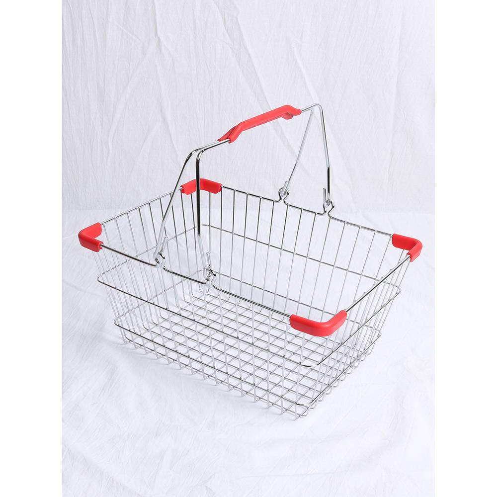 力宇超市金属购物篮手提铁篮子KTV酒水篮化妆品便利店篮上海直销,商业/办公家具,购物篮,淘宝优惠券,粉丝福利购,淘宝优惠卷