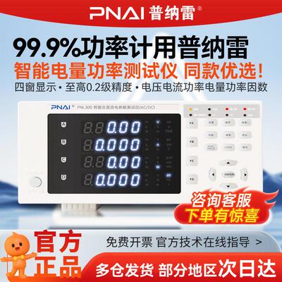 普纳雷智能电量功率测试仪PNL300交直流电压电流功率耗能0.2%级
