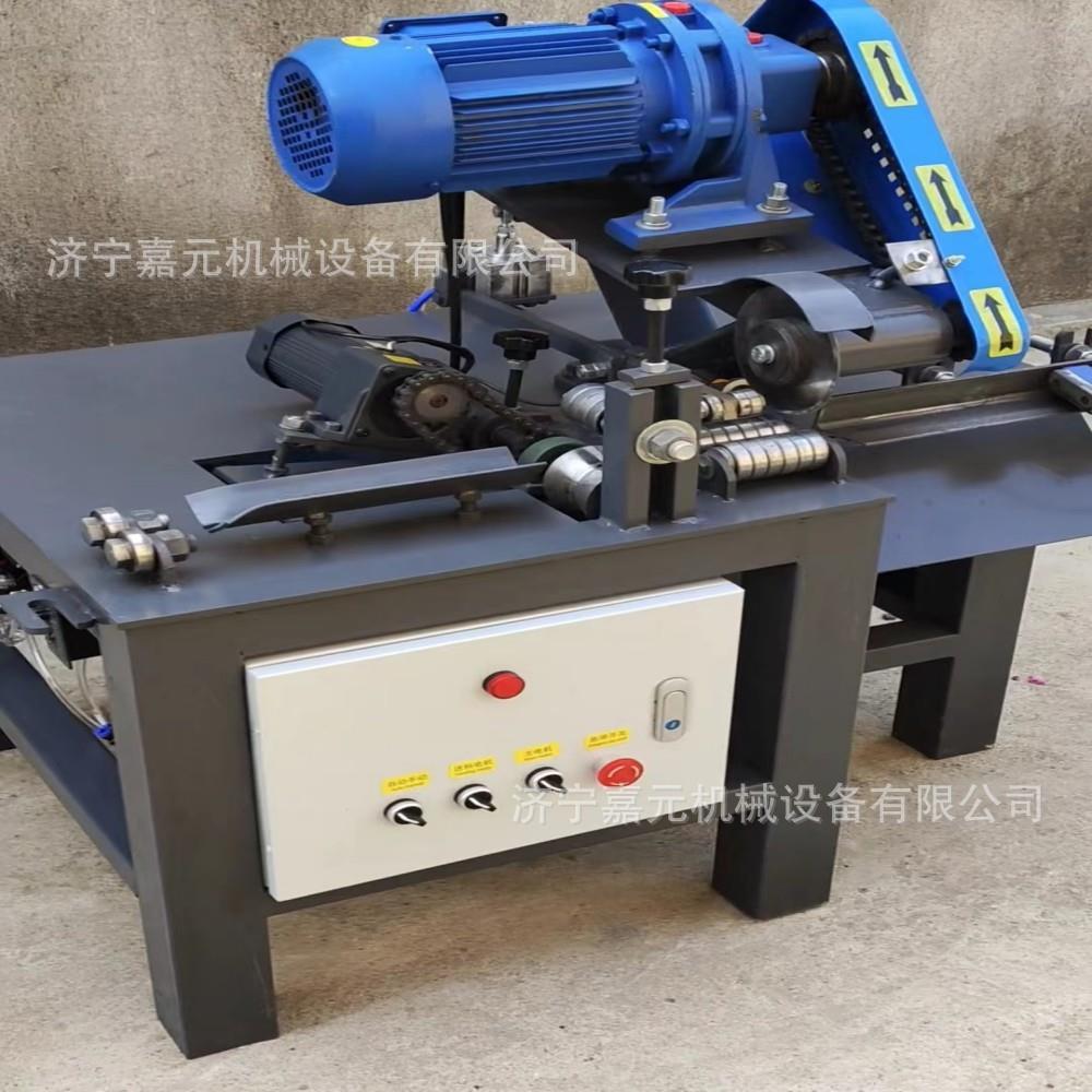 自动圆管切管机 无毛刺全自动送料切管器 气动滚刀不锈钢管切割机