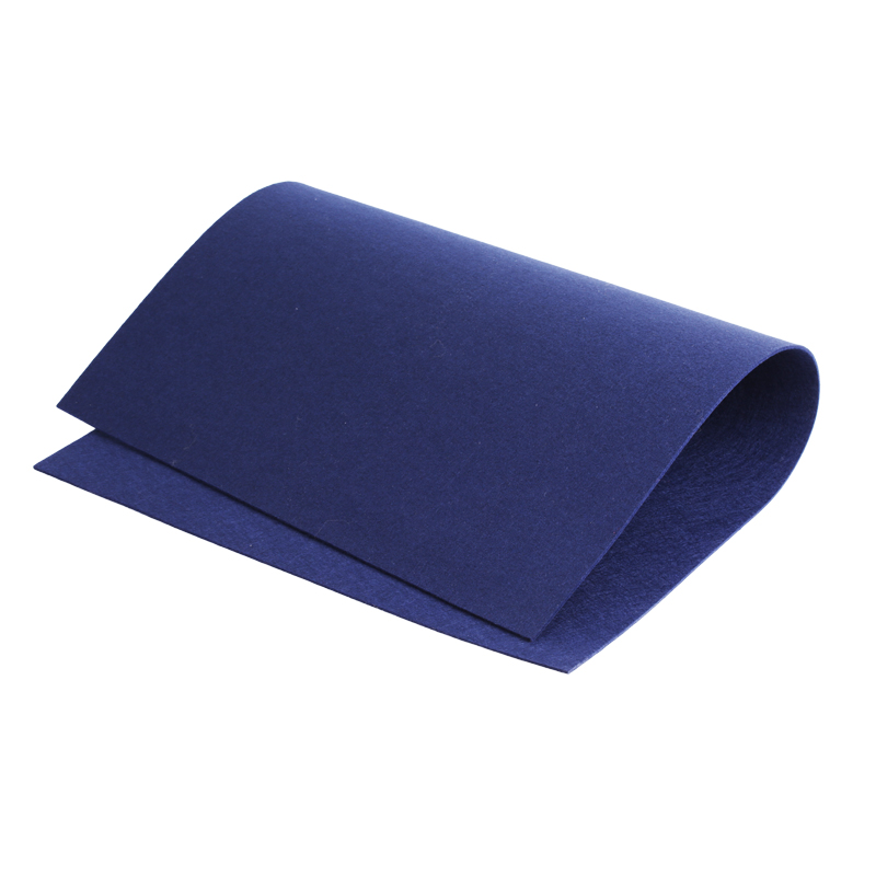赵北蓝色毛毡垫书法毛笔字毡垫写字毛毡  加厚加密不起球不掉毛