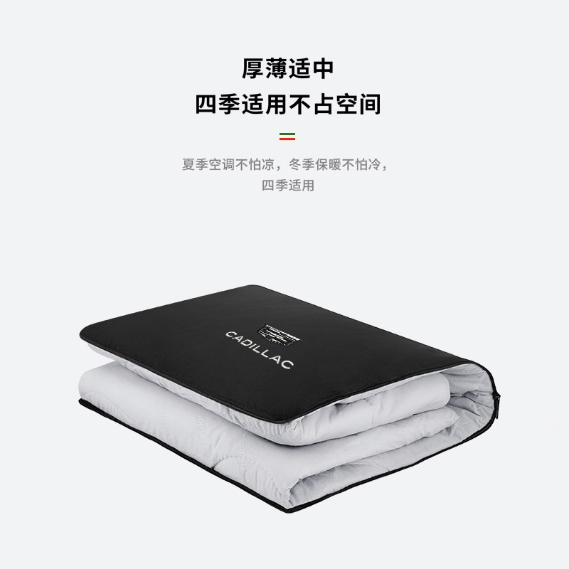 凯迪拉克刺绣车载抱枕被两用CT5/CT6/XT4车用腰枕后排睡觉可定制