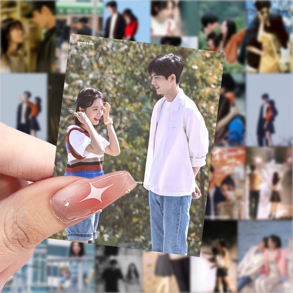 252贴樱桃琥珀高清贴纸赵今麦张凌赫校园青春剧周边墙面手账装饰