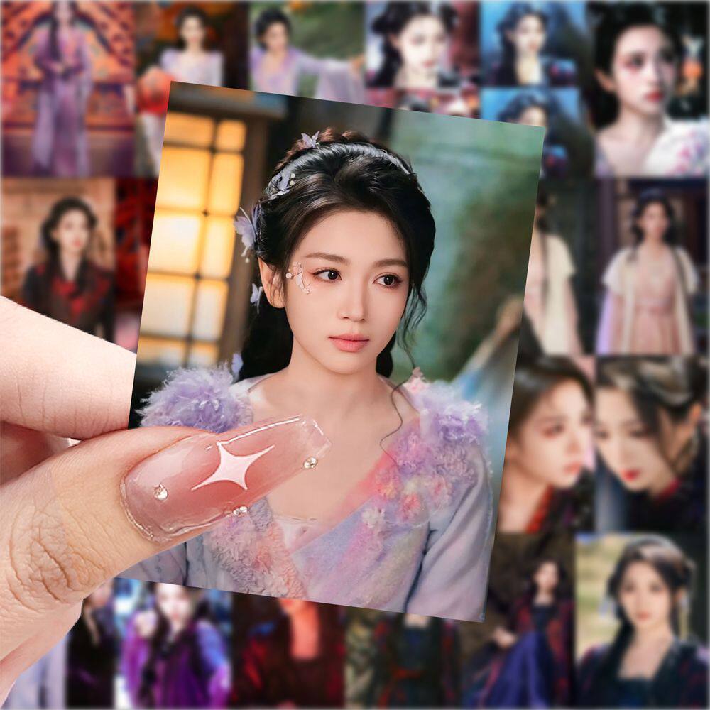 252贴白月梵星白曦茯苓壁纸贴纸手机防水diy手账装饰防水创意贴画