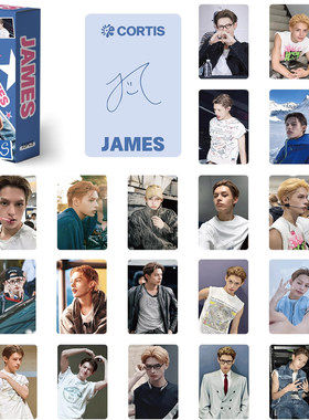 55张James赵雨凡镭射小卡韩国组合CORTIS成员周边应援收藏小卡片