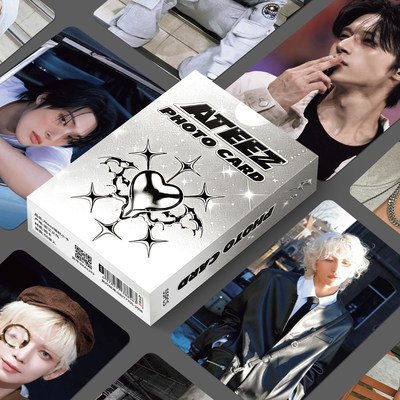 55张ATEEZ镭射小卡韩国男团金弘中朴星化丁润浩姜吕尚崔伞宋旻琦