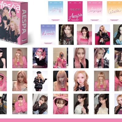 440张aespa镭射小卡明信片应援