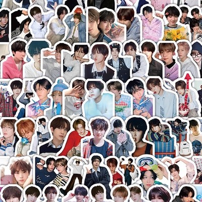 韩国Nct wish男团贴纸 SION RYO YUSHI RIKU明星周边装饰防水贴画