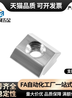 AHN31-206-M3/M4/M5/M8/M6-206/308/408/4010欧标 不锈钢滑块螺母