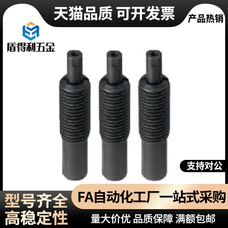 PJHTP/PJLTP12/16/20-15/20前端带螺纹 轻载型弹簧柱塞