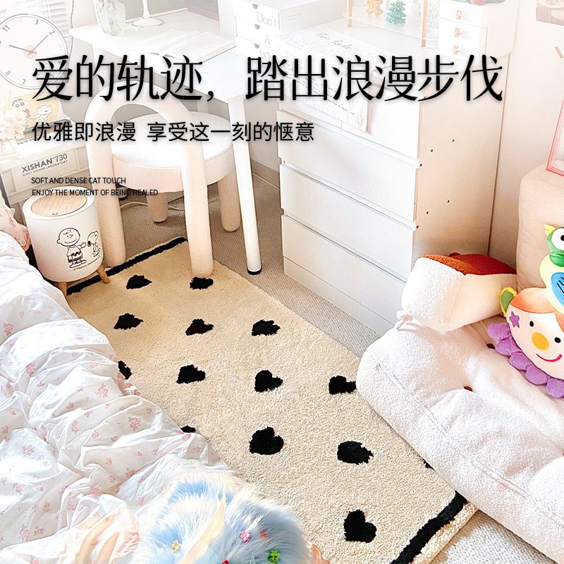 中古之家复古风地毯客厅美式高级轻奢现代风别墅卧室书房地毯