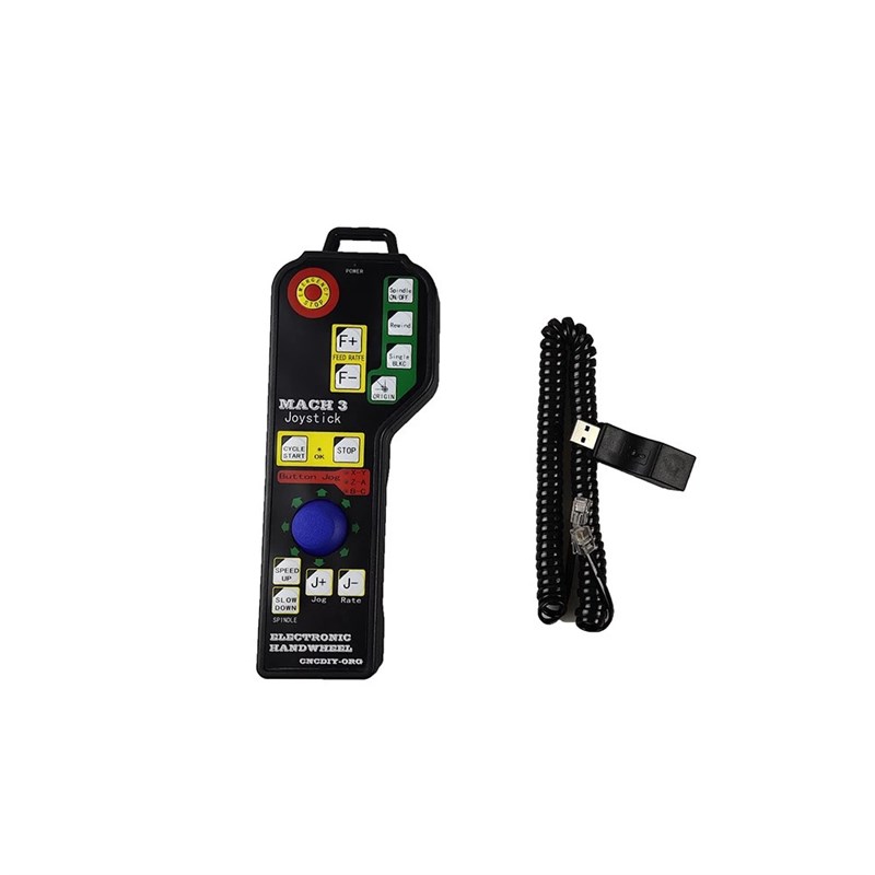 mach3 电子手轮 适用于各种mach3控制卡 数控雕刻机 DIY加工 手轮