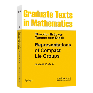 【GTM98】紧李群的表示 英文版 数理化精品 出版社官方自营