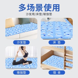 冰垫床垫水床垫子学生宿舍家用凝胶冰凉坐垫凉席沙发垫子降温神器