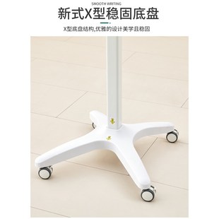 手摇升降哑光钢化玻璃白板磁性板可擦写教学办公会议教学展示办公