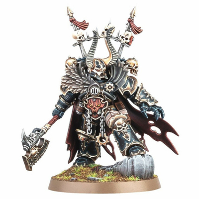 树脂模型 40K 混沌星际战士 站立版 领主