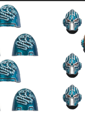 FW 改造配件 阿尔法军团MK6型肩甲头盔