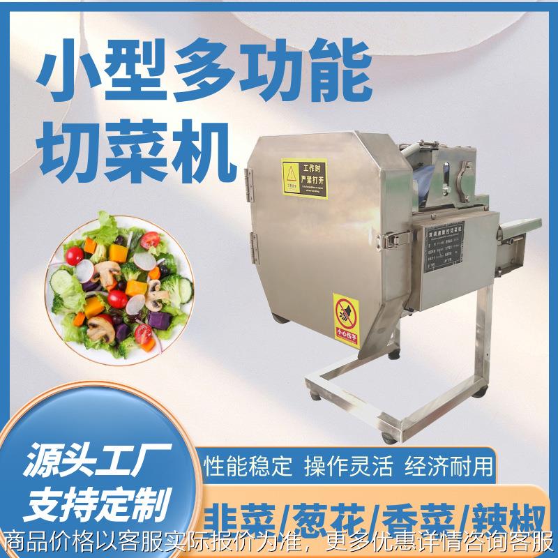 多功能切菜机商用全自动电动小型食堂切丝切片切丁切段机不锈钢